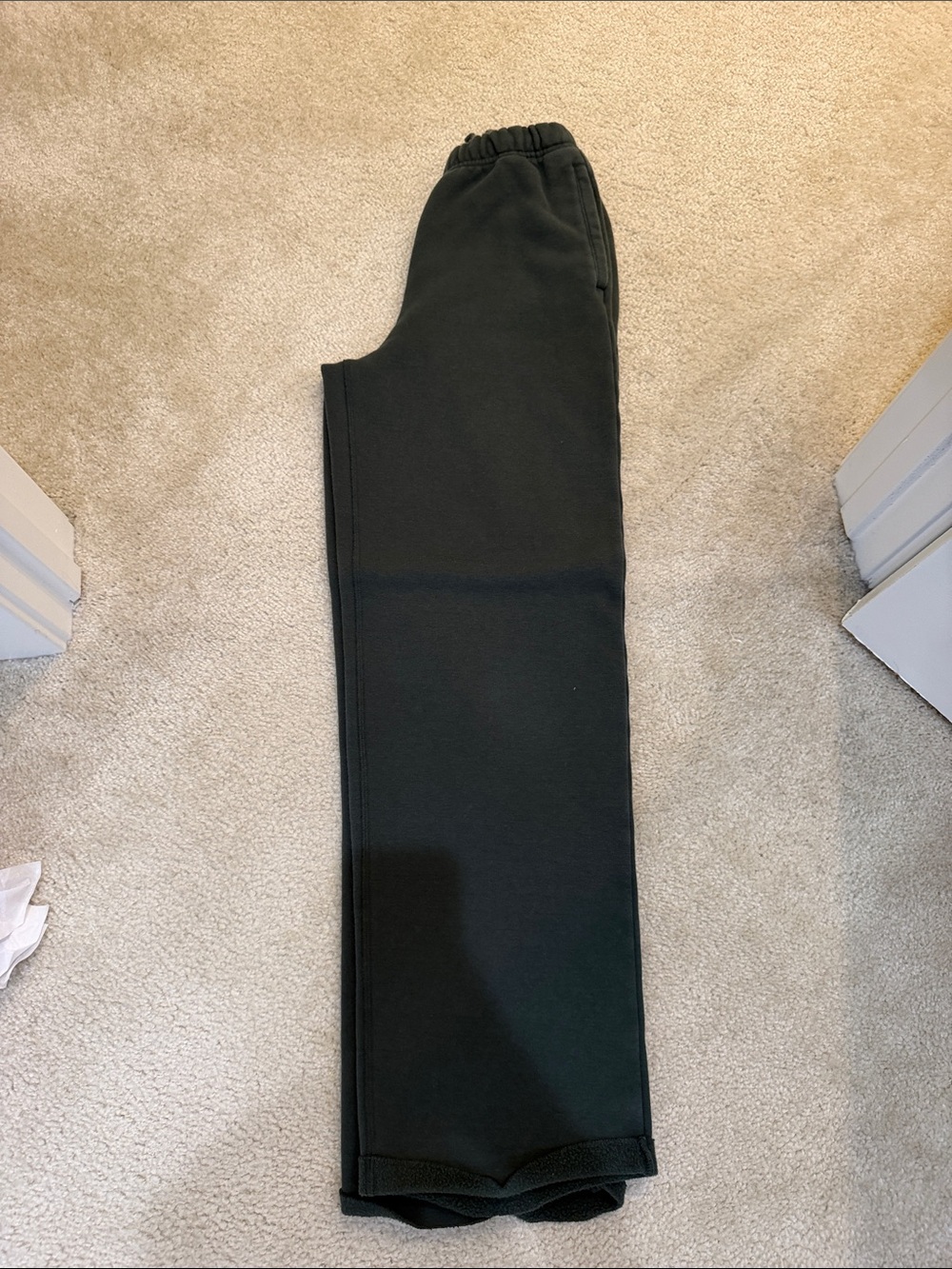 SKIMS green Sweatpants - Elastic Waist